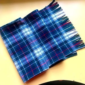 Pendleton Plaid Wool Scarf